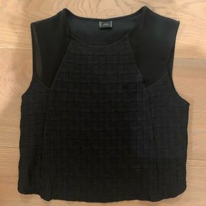 Black Zara Crop Top